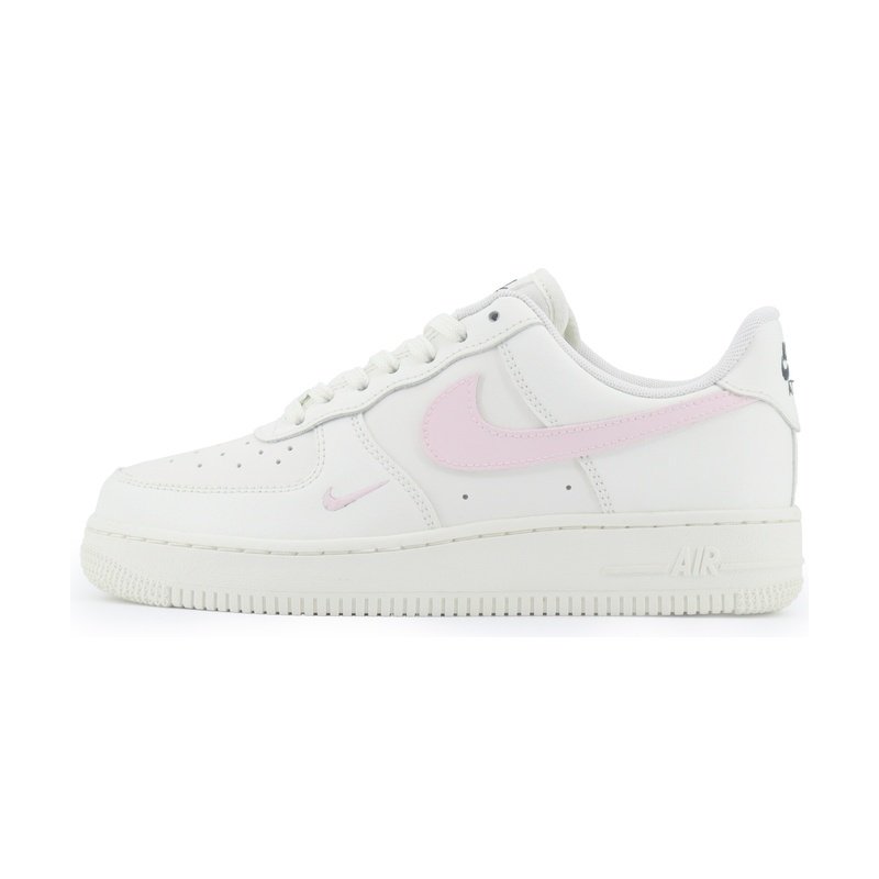 Custom Air Force 1 Shoes Colored Swoosh Pink White