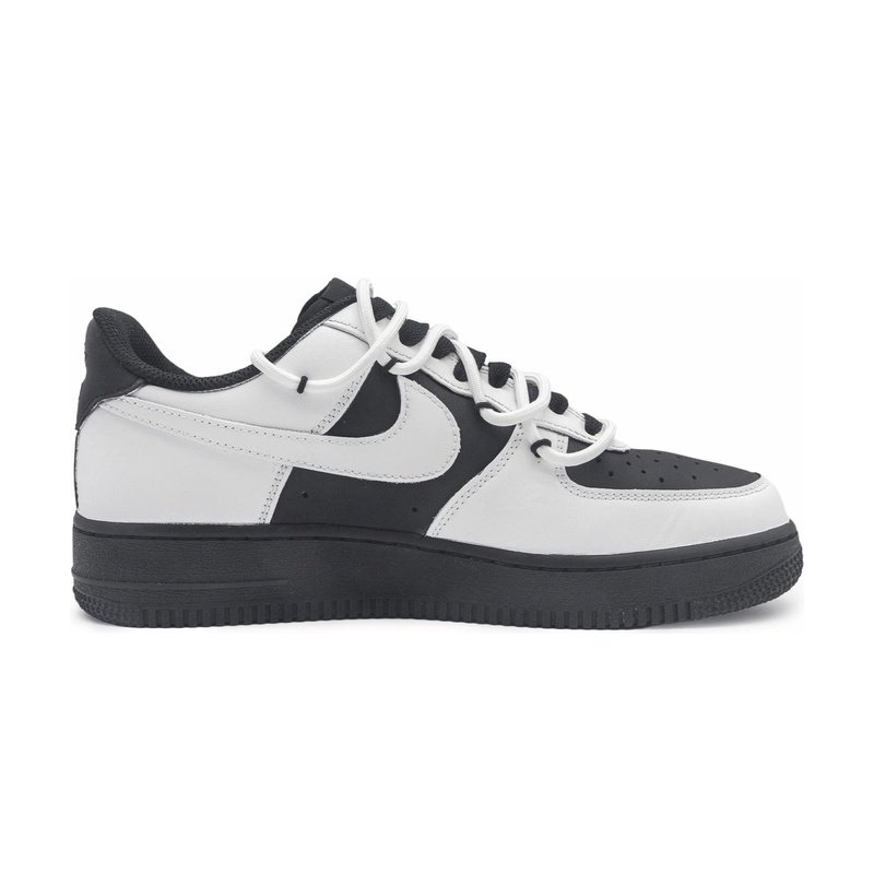 Custom Air Force 1 Shoes Glacier Island Black Gray - Image 2