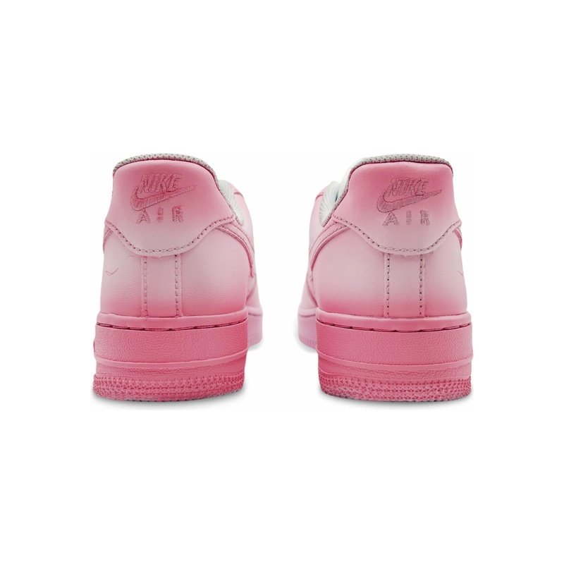 Custom Air Force 1 Shoes Happy New Year Pink White - Image 5