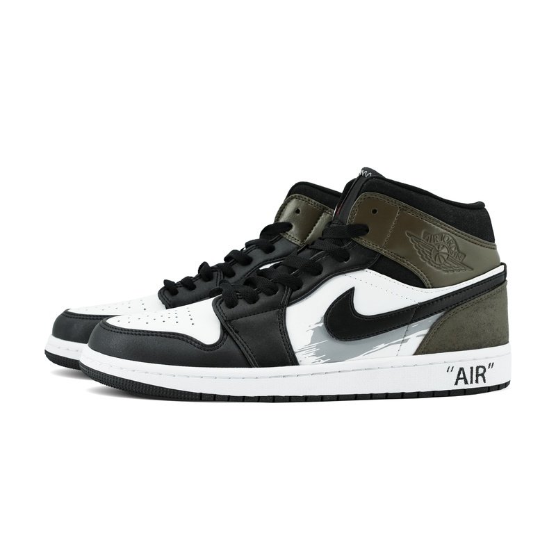 Custom Jordans Shoes Mocha Mirage Black Brown - Image 3