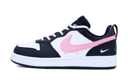 Custom Court Shoes Berry Pie Black White