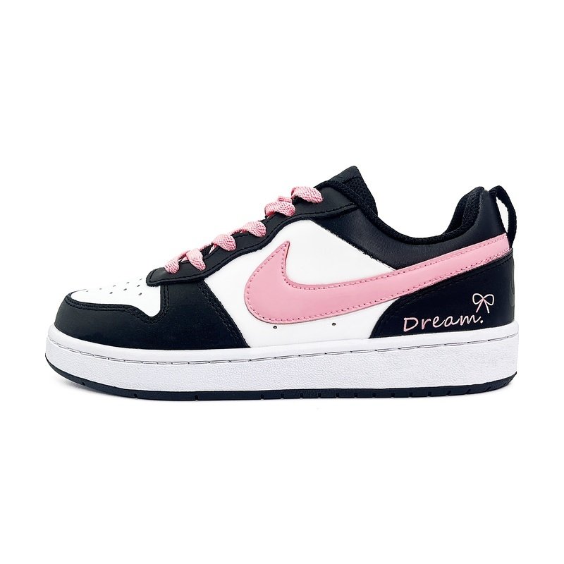 Custom Court Shoes Dream Angel Black Pink
