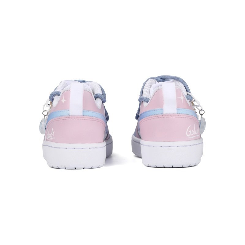 Custom Court Shoes Dreamy Galaxy Blue Purple - Image 4