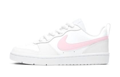 Custom Court Shoes Fleeting Dream Pink White