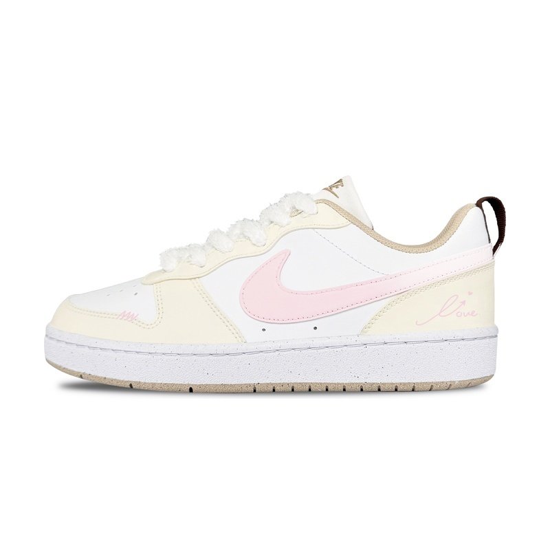 Custom Court Shoes Peach Mousse Pink Beige