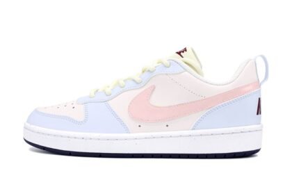 Custom Court Shoes Sea Salt Bubbles Blue Pink