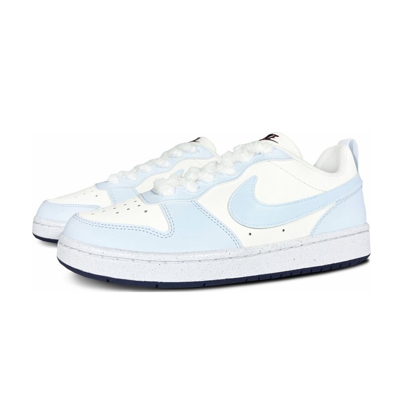 Custom Court Shoes Sea Salt Cheese Blue White - Image 3