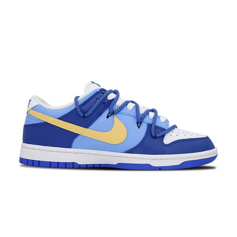 Custom Dunks Shoes Christmas Tree Blue Yellow - Image 2