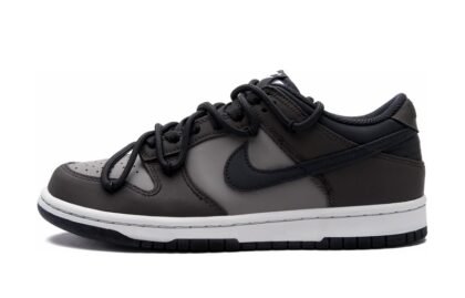 Custom Dunks Shoes Coal Mine Black Gray