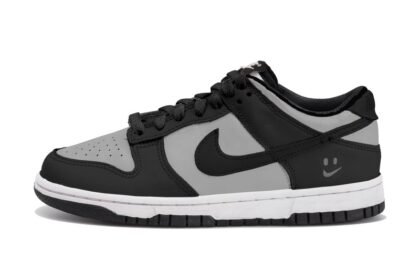 Custom Dunks Shoes Coal Mine Black Grey