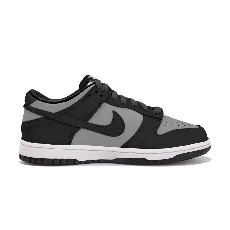 Custom Dunks Shoes Coal Mine Black Grey - Image 2