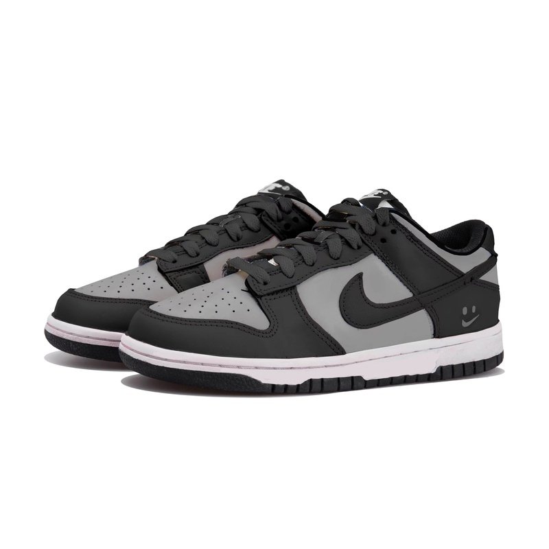 Custom Dunks Shoes Coal Mine Black Grey - Image 3
