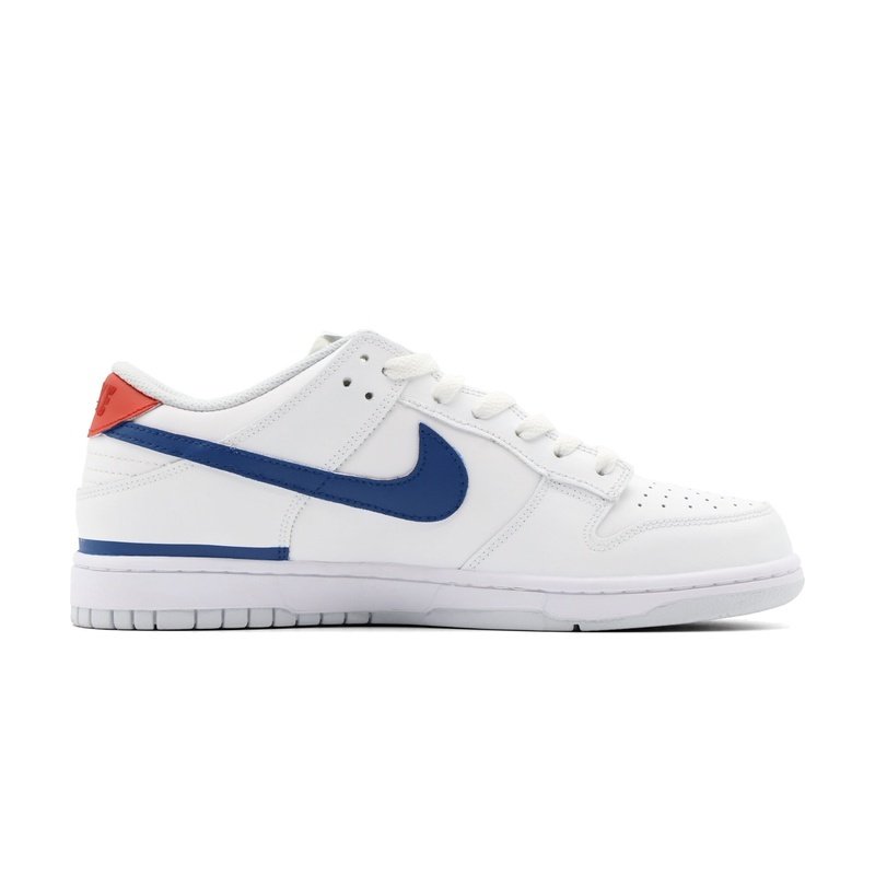 Custom Dunks Shoes Colored Swoosh Blue White - Image 2