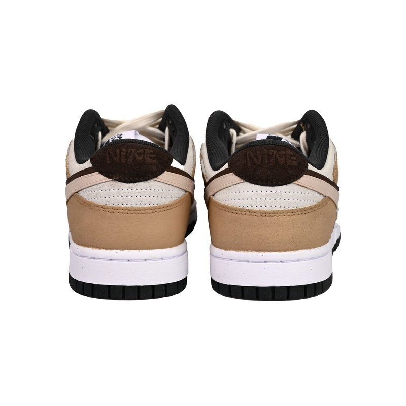 Custom Dunks Shoes Double Swoosh Brown Beige - Image 4
