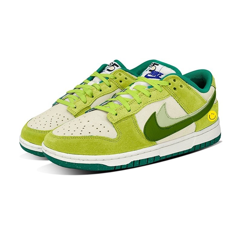 Custom Dunks Shoes Double Swoosh Brown Teal - Image 3