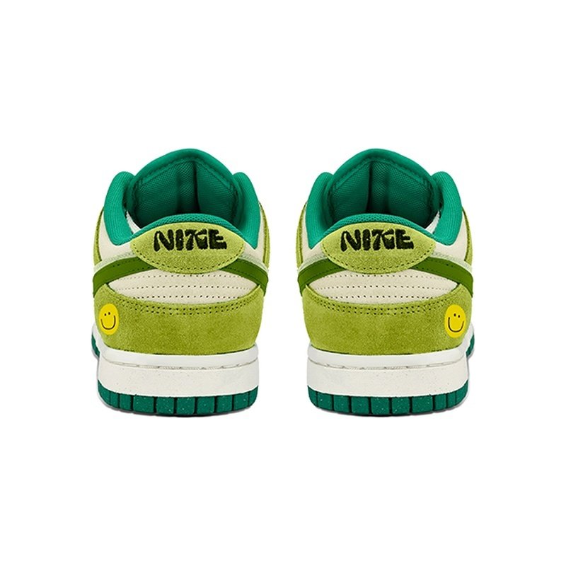 Custom Dunks Shoes Double Swoosh Brown Teal - Image 4