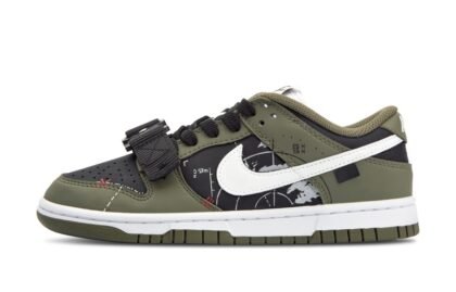 Custom Dunks Shoes Falcon Operation Black Green