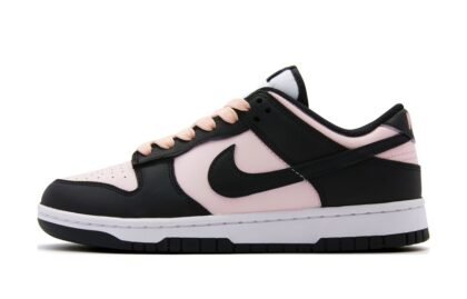 Custom Dunks Shoes Heartfelt Declaration Black Pink