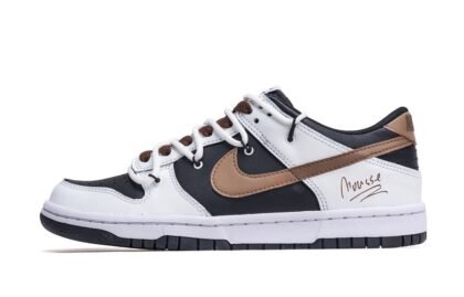 Custom Dunks Shoes Mousse Cake Black Gray