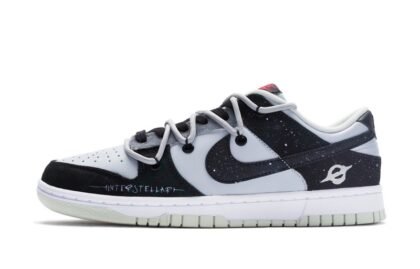 Custom Dunks Shoes Night Sky Black White