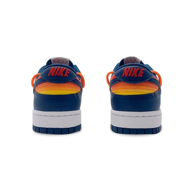 Custom Dunks Shoes West Coast Orange Blue - Image 5