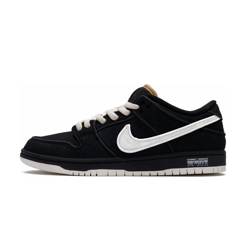 Custom Dunks Shoes White Hole Black White