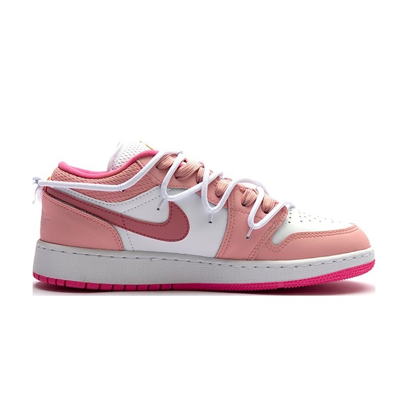 Custom Jordans Shoes Cute Beaver Pink White - Image 2