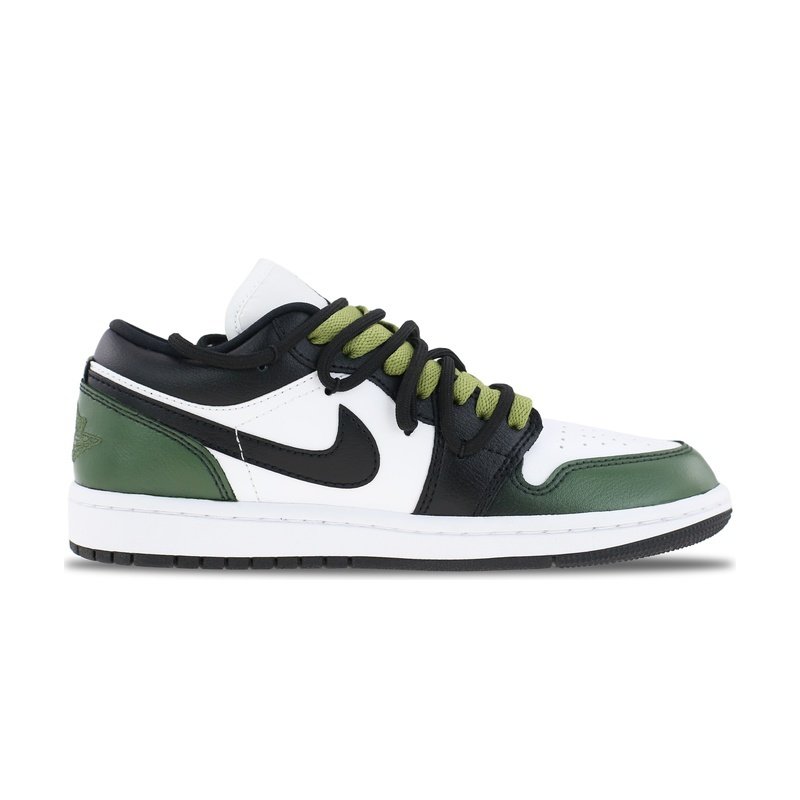 Custom Jordans Shoes Flower Power Green Black - Image 2