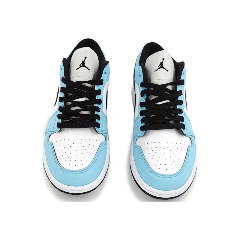Custom Jordans Shoes Serenity Sky Blue White - Image 4