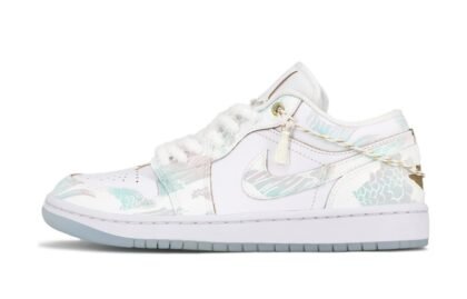 Custom Jordans Shoes Small Rainbow White Multicolor