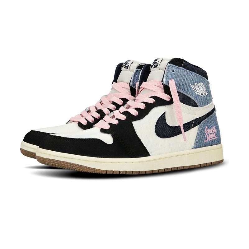 Custom Jordans Shoes Street Mode Black White - Image 3