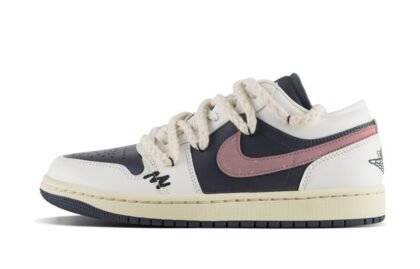 Custom Jordans Shoes Sunset Glow Black White