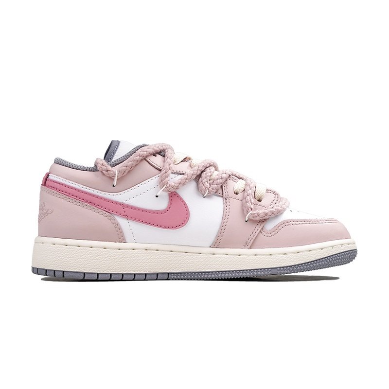 Custom Jordans Shoes Teddy Sweetheart Pink White - Image 2