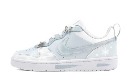 Custom Court Shoes Fresh Monday Blue White